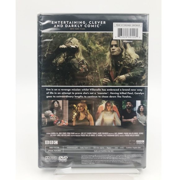 Killing Eve Season 4 Brand New Sealed DVD Box Set Fast Shipping - Picture 2 of 2